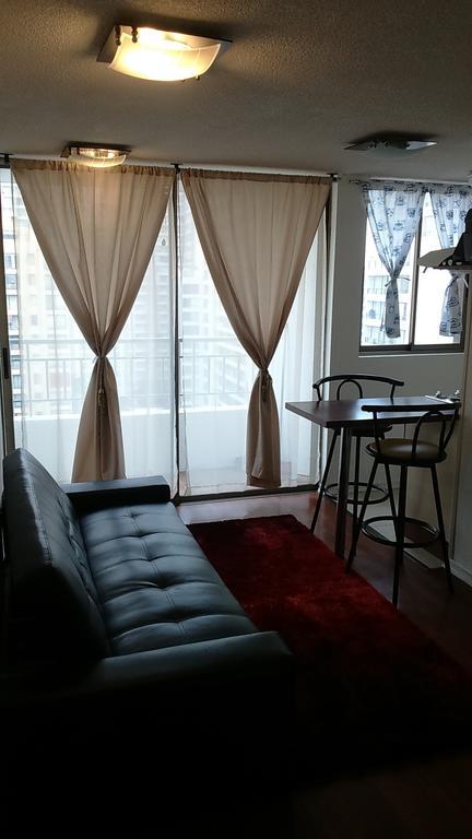 Apartamento Departamento Paseo Bulnes Metro La Moneda Santiago de Chile Habitación foto