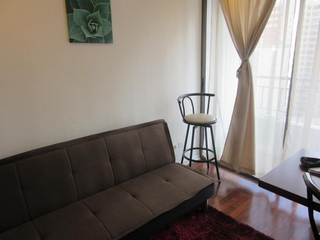 Apartamento Departamento Paseo Bulnes Metro La Moneda Santiago de Chile Exterior foto