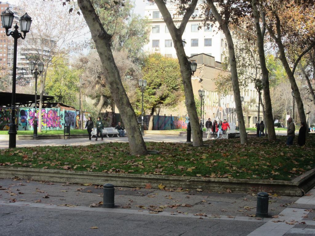 Apartamento Departamento Paseo Bulnes Metro La Moneda Santiago de Chile Exterior foto