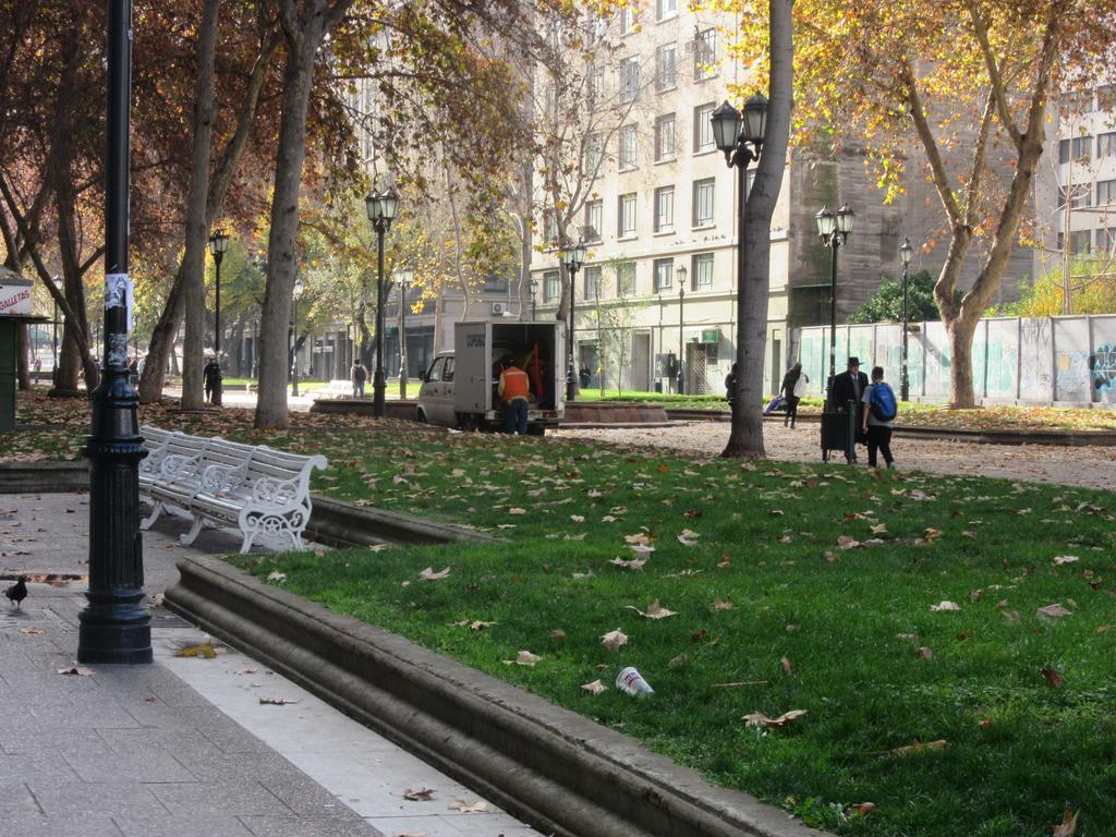 Apartamento Departamento Paseo Bulnes Metro La Moneda Santiago de Chile Exterior foto
